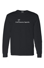 Load image into Gallery viewer, SMALL BLACK BUSINESS SUPPORTER SWEATSHIRT - STILL BLACK
